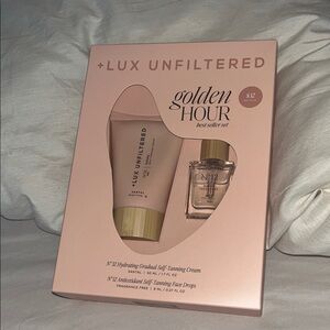 *NEW/UNOPENED* Lux Unfiltered self-tanner duo